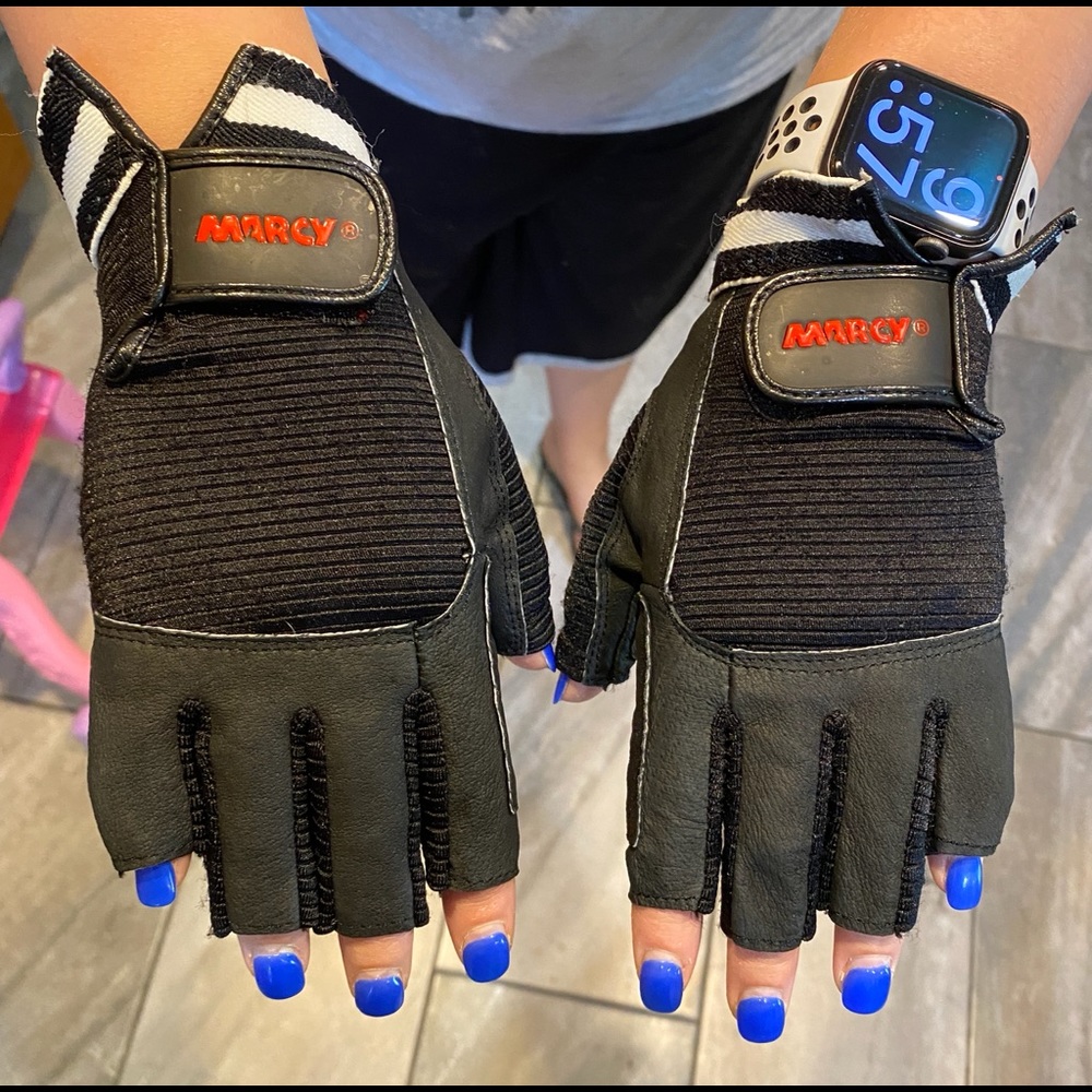 MARCY WOMEN’S FINGERLESS WORKOUT/GYM GLOVES